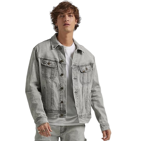 Levi's Other - Levi’s Gray Denim Trucker Jacket